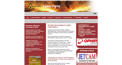 Desktop Screenshot of laser-parts.pl